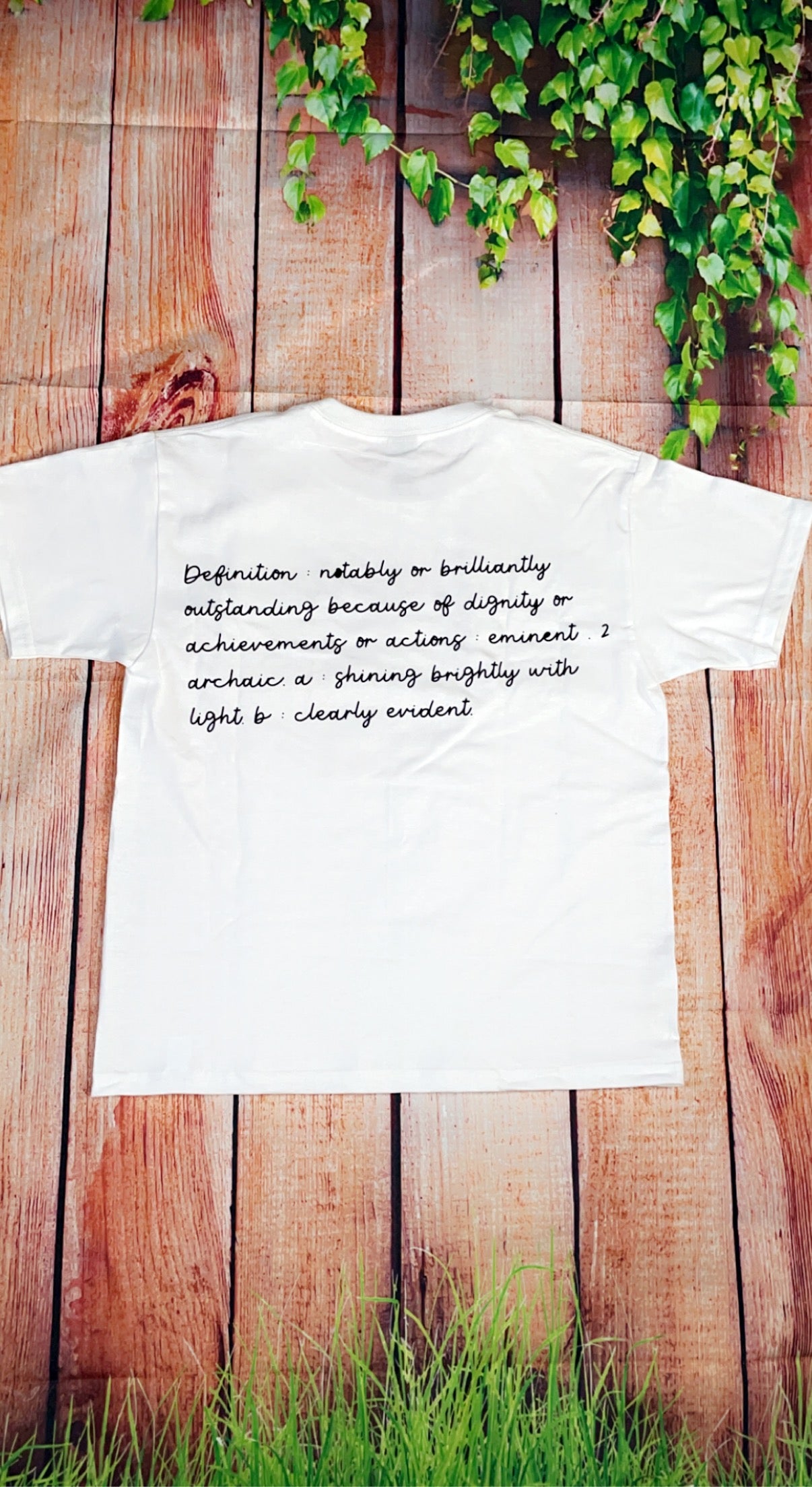 Naturally Illustrious shirt